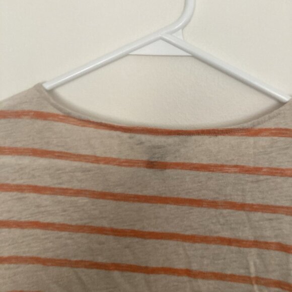 Tommy Bahama Womens 100% Linen Shirt Striped Sleeveless Size S - Picture 6 of 6